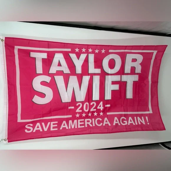 Taylor Swift “Save America Again” 2024 Flag 3x5ft - Picture 2 of 3